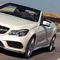 Mercedes E Class 220 cdi in white